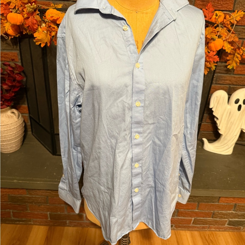 Light Blue Button-Up Shirt